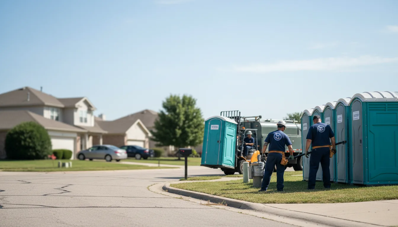 Porta Potty Rental in La Prairie, IL near me